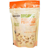 Woodstock Farms, Organic Pistachios, Dry Roasted & Salted, 7 oz (198 g)