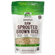 <img alt="NOW Foods, Real Food, Organic Sprouted Brown Rice, Raw, 16 oz (454 g)" title="NOW Foods, Real Food, Organic Sprouted Brown Rice, Raw, 16 oz (454 g),733739061027"