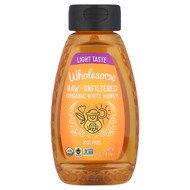 <img alt="Wholesome Sweeteners, Raw + Unfiltered Organic White Honey, 16 oz (454 g)" title="Wholesome Sweeteners, Raw + Unfiltered Organic White Honey, 16 oz (454 g),012511891688"