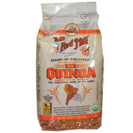 Bobs Red Mill, Organic Whole Grain Red Quinoa, 16 oz (453 g)