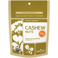 Navitas Organics, Organic Cashew Nuts, 8 oz (227 g)