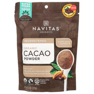 <img alt="Navitas Organics, Organic Cacao Powder, Unsweetened, 8 oz (227 g)" title="Navitas Organics, Organic Cacao Powder, Unsweetened, 8 oz (227 g),858847000871"