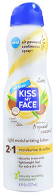 Kiss My Face, Air Kiss Light Moisturizing Lotion Tropical Coconut - 6 fl oz