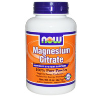 Now Foods, Magnesium Citrate Pure Powder, 8 oz (227 g)