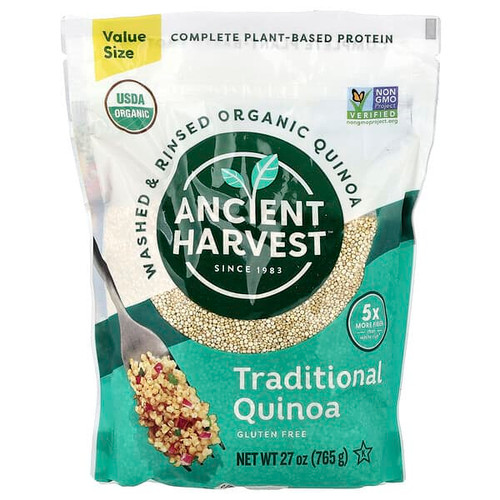<img alt="Ancient Harvest, Organic Traditional Quinoa, 27 oz (765 g)" title="Ancient Harvest, Organic Traditional Quinoa, 27 oz (765 g),089125120077"