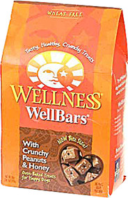 Wellness, Dog WellBars With Crunchy Peanuts and Honey - 20 oz