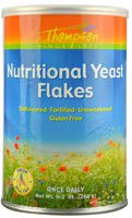 Thompson, Nutritional Yeast Flakes - 9.2 oz