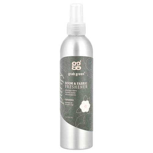 <img alt="Grab Green, Room & Fabric Freshener, Gardenia, 7 oz (207 ml)" title="Grab Green, Room & Fabric Freshener, Gardenia, 7 oz (207 ml),899696002968"