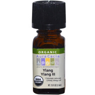 Aura Cacia, Organic, Ylang Ylang III, 0.25 fl oz (7.4 ml)