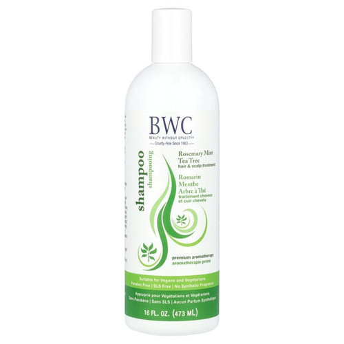 <img alt="Beauty Without Cruelty, Shampoo, Rosemary Mint Tea Tree, 16 fl oz (473 ml)" title="Beauty Without Cruelty, Shampoo, Rosemary Mint Tea Tree, 16 fl oz (473 ml),000056454666"