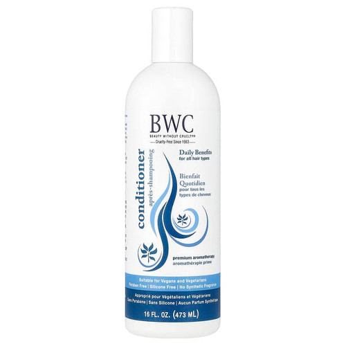 <img alt="Beauty Without Cruelty, Daily Benefits Conditioner, For All Hair Types, 16 fl oz (473 ml)" title="Beauty Without Cruelty, Daily Benefits Conditioner, For All Hair Types, 16 fl oz (473 ml),000056454635"