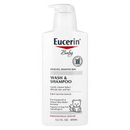 <img alt="Eucerin, Baby, Wash & Shampoo, Fragrance Free, 13.5 fl oz (400 ml)" title="Eucerin, Baby, Wash & Shampoo, Fragrance Free, 13.5 fl oz (400 ml),072140019846"