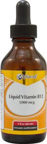 3 PACK of Vitaco Liquid Vitamin B12 -- 1000 mcg per serving - 2 fl oz