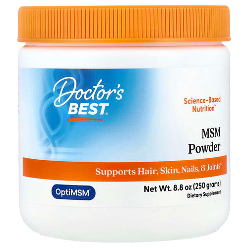 <img alt="Doctors Best, MSM Powder with OptiMSM, 8.8 oz (250 g)" title="Doctors Best, MSM Powder with OptiMSM, 8.8 oz (250 g),753950000766"