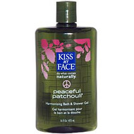 Kiss My Face, SG, Peaceful Patchouli, Harmonizing Bath  & Shower Gel, 16 fl oz (473 ml)