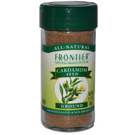 Frontier Natural Products, Cardamom Seed, Ground, 2.11 oz (60 g)