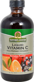 Natures Answer, Liquid Vitamin C, Natural Flavors, 8 fl oz (240 ml)