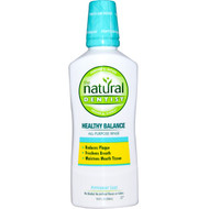 Natural Dentist, Healthy Balance, All-Purpose Rinse, Peppermint Sage, 16.9 fl oz (500 ml)