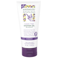 3 PACK of Andalou Naturals Refreshing Shower Gel Lavender Thyme -- 8.5 fl oz