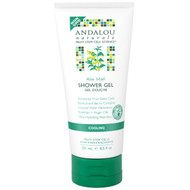 3 PACK of Andalou Naturals Cooling Shower Gel Aloe Mint -- 8.5 fl oz