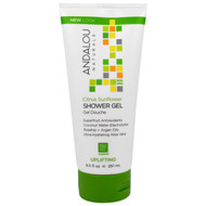 3 PACK of Andalou Naturals Uplifting Shower Gel Citrus Sunflower -- 8.5 fl oz