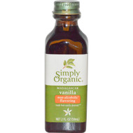 Simply Organic, Madagascar Vanilla, Non-Alcoholic Flavoring, Farm Grown , 2 fl oz (59 ml)