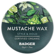 <img alt="Badger, Mustache Wax, Vanilla & Bergamot, 0.75 oz (21 g)" title="Badger, Mustache Wax, Vanilla & Bergamot, 0.75 oz (21 g),634084130003"