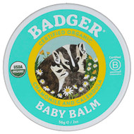 <img alt="Badger, Organic Baby Balm, Chamomile and Calendula, 2 oz (56 g)" title="Badger, Organic Baby Balm, Chamomile and Calendula, 2 oz (56 g),634084028010"