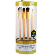 EcoTools, Gold Collection, Color Correct & Perfect Brush Set, 4 Brushes