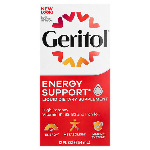 <img alt="Geritol, Energy Support Liquid Supplement, 12 fl oz (354 ml)" title="Geritol, Energy Support Liquid Supplement, 12 fl oz (354 ml),346017011128"