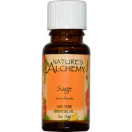 Natures Alchemy, Essential Oil, Sage, 0.5 oz (15 ml)