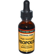 Y.S. Eco Bee Farms, Propolis, High Strength, Alcohol Free, 1 fl oz (30 ml)