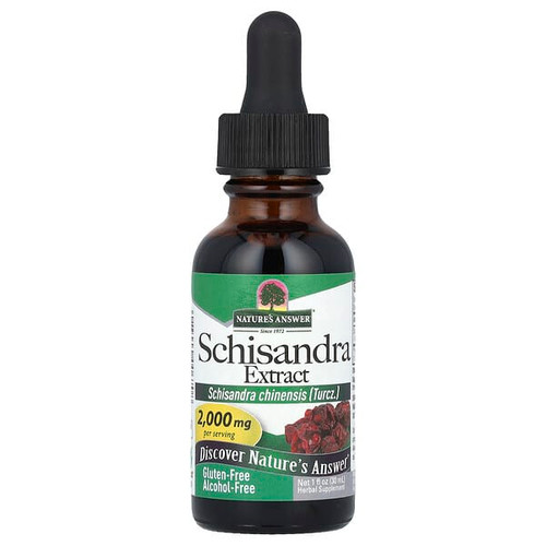 <img alt="Natures Answer, Schisandra Extract, Alcohol-Free, 2,000 mg, 1 fl oz (30 ml)" title="Natures Answer, Schisandra Extract, Alcohol-Free, 2,000 mg, 1 fl oz (30 ml),083000006708"