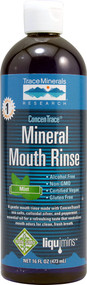 Trace Minerals Research, ConcenTrace Mineral Mouth Rinse, Mint, 16 fl oz (473 ml)