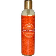 Sunshine Spa, Bath & Body Oil, Sandalwood, 8 fl oz (236 ml)