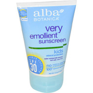 Alba Botanica, Mineral Sunscreen, Kids, SPF 30, 4 oz (113 g)