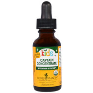 Herb Pharm, Kids Captain Concentrate, Alcohol Free, 1 fl oz (30 ml)