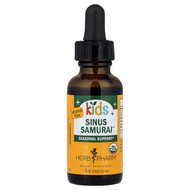 <img alt="Herb Pharm, Kids Sinus Samurai, Alcohol Free, 1 fl oz (30 ml)" title="Herb Pharm, Kids Sinus Samurai, Alcohol Free, 1 fl oz (30 ml),090700030636"