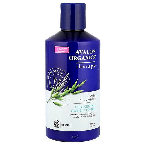 <img alt="Avalon Organics, Thickening Conditioner, Biotin B-Complex, 14 fl oz (414 g)" title="Avalon Organics, Thickening Conditioner, Biotin B-Complex, 14 fl oz (414 g),654749361221"