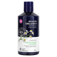 <img alt="Avalon Organics, Therapy, Anti-Dandruff Shampoo, Chamomilla Recutita, 14 fl oz (414 ml)" title="Avalon Organics, Therapy, Anti-Dandruff Shampoo, Chamomilla Recutita, 14 fl oz (414 ml),654749361061"