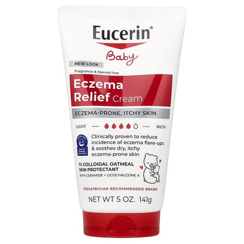 <img alt="Eucerin, Baby, Eczema Relief Cream, Fragrance Free, 5 oz (141 g)" title="Eucerin, Baby, Eczema Relief Cream, Fragrance Free, 5 oz (141 g),072140015213"
