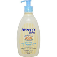 Aveeno, Baby, Daily Moisture Lotion, Fragrance Free, 12 fl oz (354 ml)
