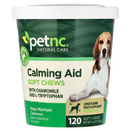 <img alt="petnc NATURAL CARE, Calming Aid Soft Chews, For Dog, Liver, 120 Soft Chews, 6.3 oz (180 g)" title="petnc NATURAL CARE, Calming Aid Soft Chews, For Dog, Liver, 120 Soft Chews, 6.3 oz (180 g),740985275993"