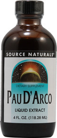 3 PACK of Source Naturals Pau DArco Liquid Extract -- 4 fl oz