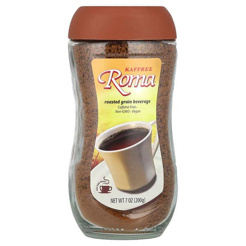 <img alt="Kaffree Roma, Roasted Grain Beverage, Caffeine Free, 7 oz (200 g)" title="Kaffree Roma, Roasted Grain Beverage, Caffeine Free, 7 oz (200 g),845561000324"