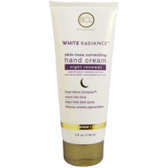 Petal Fresh, White Radiance, Skin-Tone Correcting Hand Cream, Night Renewal, 3 fl oz (88 ml)