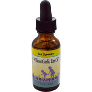 Herbs for Kids, Willow/Garlic Ear Oil, Alcohol-Free, 1 fl oz (30 ml)