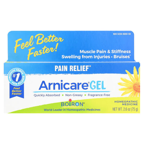 <img alt="Boiron, Arnicare Gel, Pain Relief, Fragrance Free, 2.6 oz (75 g)" title="Boiron, Arnicare Gel, Pain Relief, Fragrance Free, 2.6 oz (75 g),306969000595"