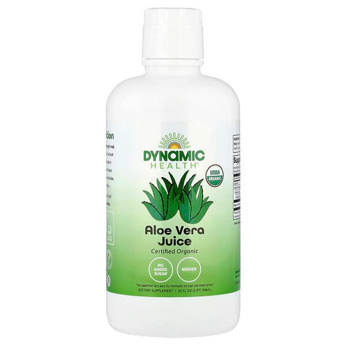 <img alt="Dynamic Health, Aloe Vera Juice, 32 fl oz (946 ml)" title="Dynamic Health, Aloe Vera Juice, 32 fl oz (946 ml),790223100754"