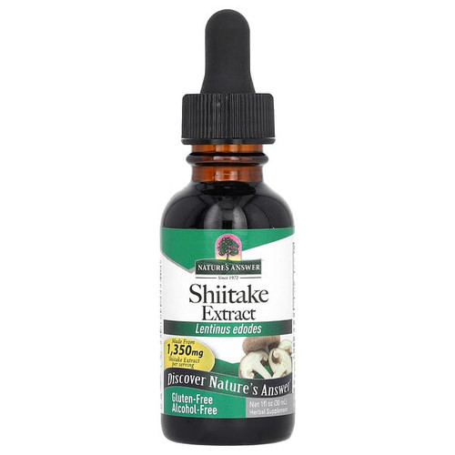 <img alt="Natures Answer, Shiitake Extract, Alcohol-Free, 1,350 mg , 1 fl oz (30 ml)" title="Natures Answer, Shiitake Extract, Alcohol-Free, 1,350 mg , 1 fl oz (30 ml),083000006746"
